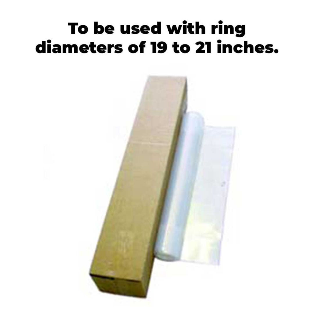 Plastic Dust Collection Bags for Neederman S-Series, 32" x 53", Box of 40