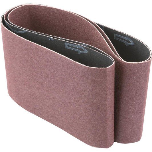 4" x 36 100" Grit AO 2 Pcs