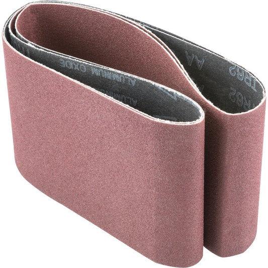 4" x 36" 120 Grit AO 2 Pcs