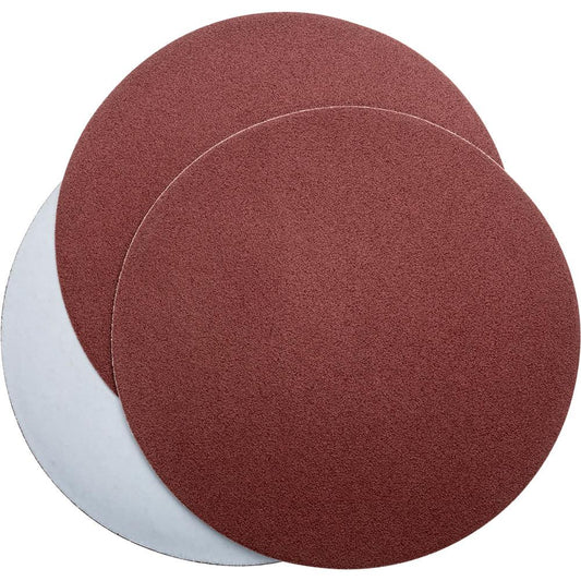 8" 80 Grit AO 2Pcs Sanding Dis