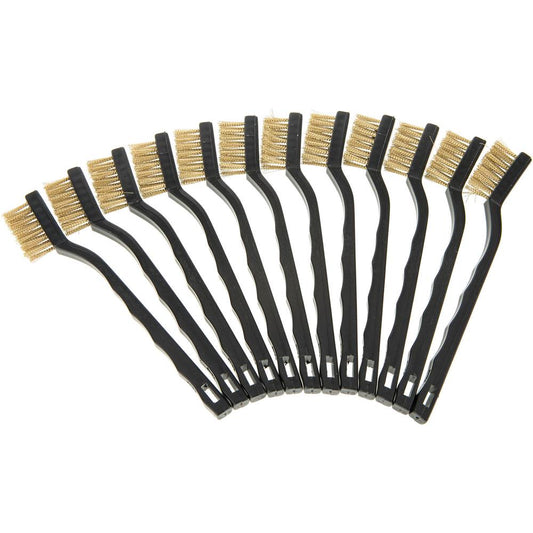12 Pc. Brass Brush Set