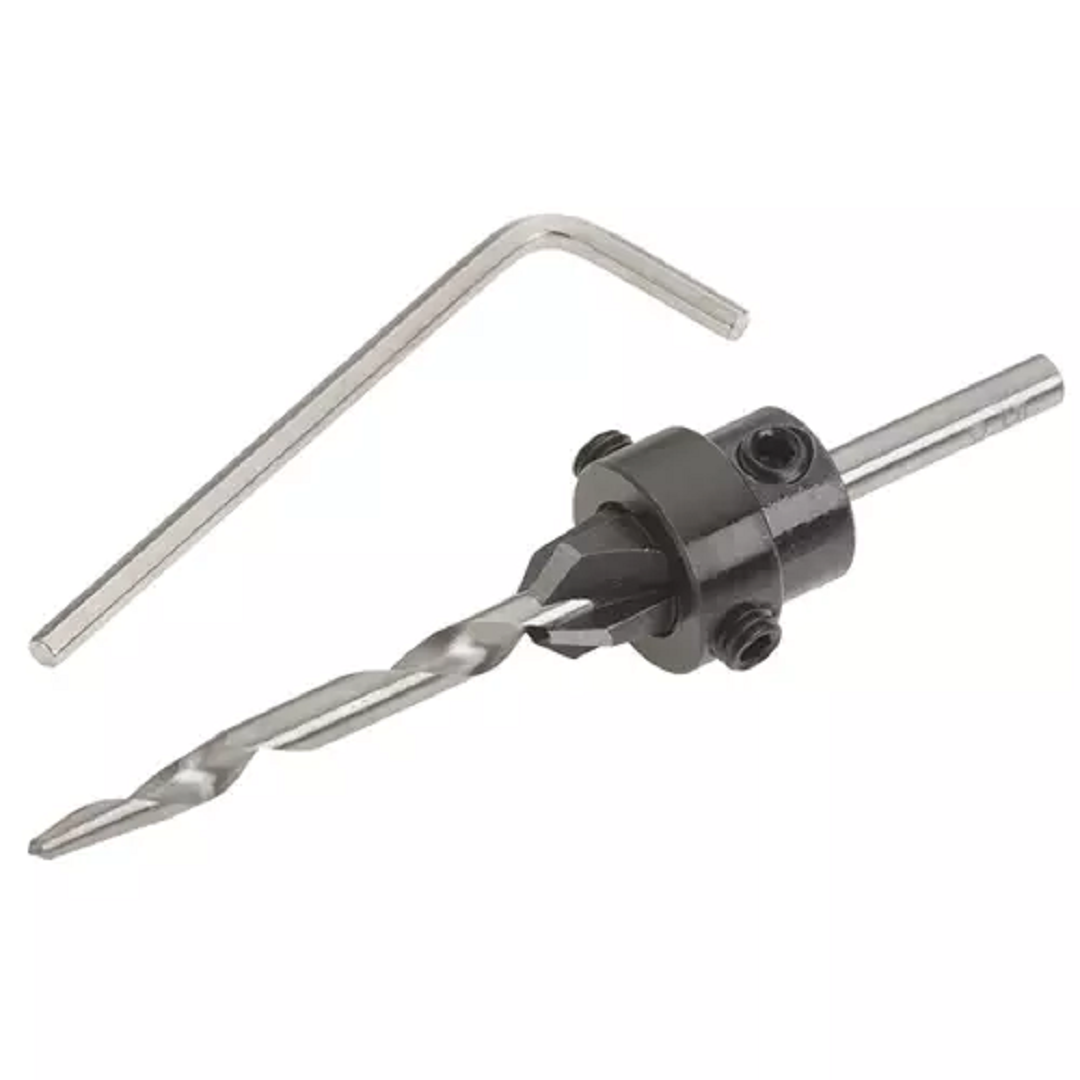 #7 Tapered Drills w/ Countersinks & Stop Collars
