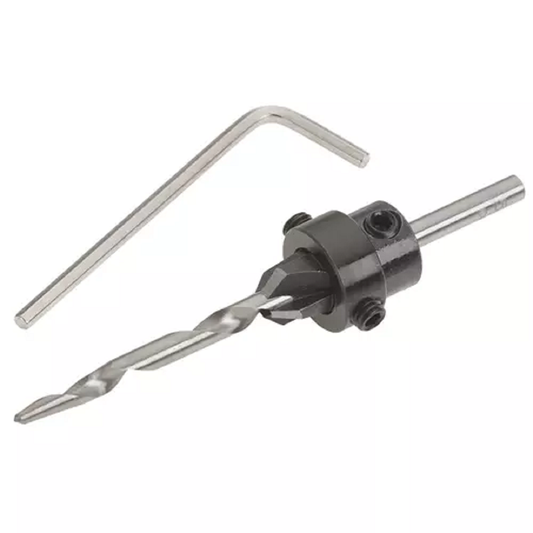#7 Tapered Drills w/ Countersinks & Stop Collars
