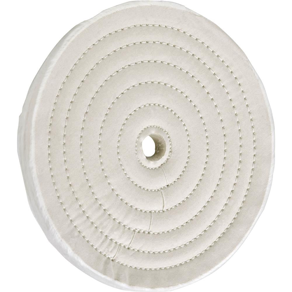 8" Muslin Whl 3/4"Arbor 40Ply