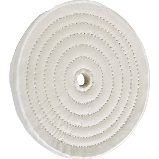 8" Muslin Whl 3/4"Arbor 40Ply