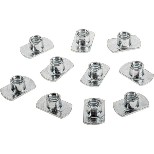 1/4" x 20TPI Sliding T-Nut 10Pc