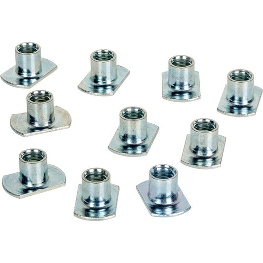 5/1" x 18TPI Sliding T-Nut 10Pc