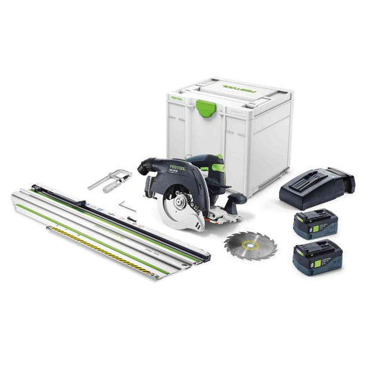 HKC 55 Cordless Cir. Saw + FSK250 Rail