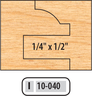 1/4 x 1/2 Cope and Pattern Ins81