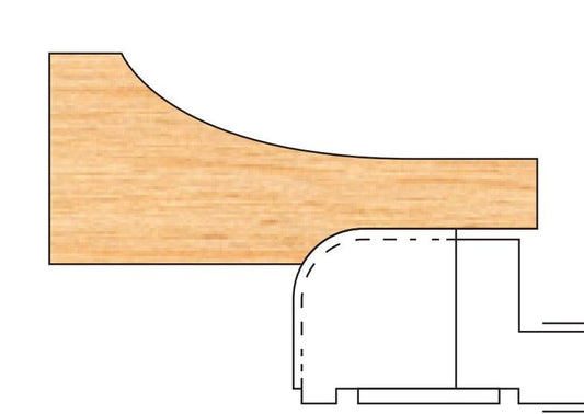 Insert Back Cutter 1-1/4"  Bor