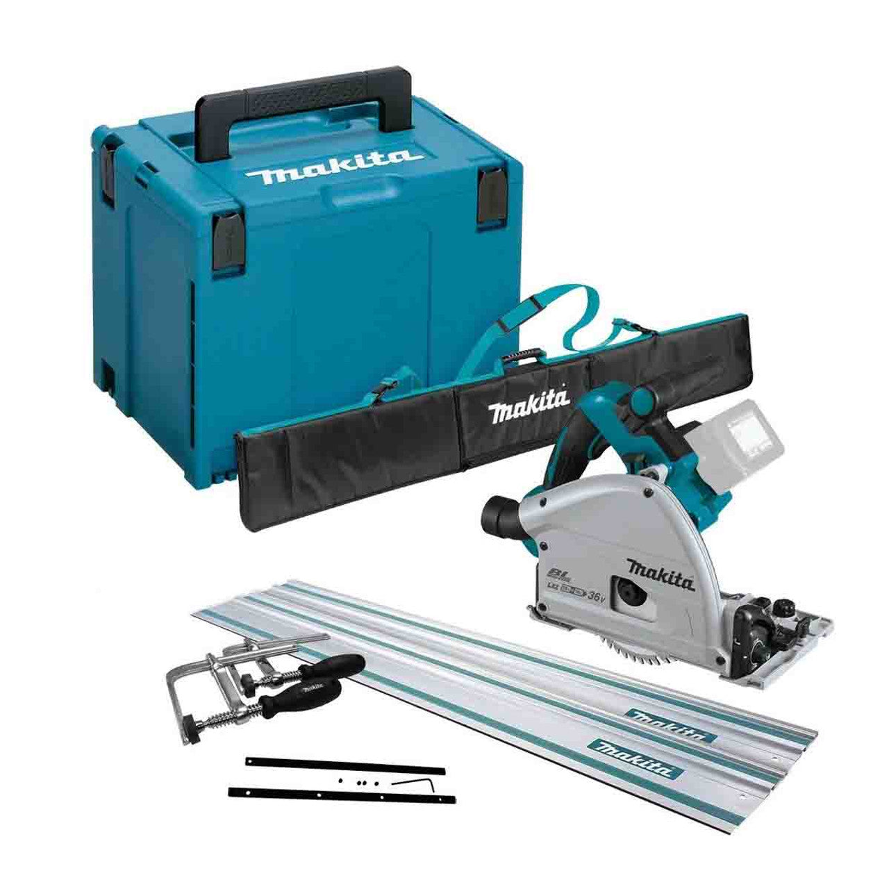 Makita MakPak Cordless Track Saw Kit