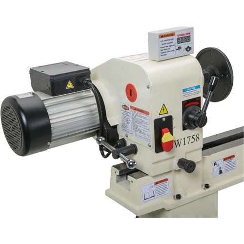 Shop Fox W1758 16" x 46" 2 HP Variable-Speed Wood Lathe