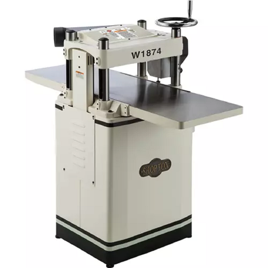 W1874 - 15'' 3 HP Fixed-Table Planer w/Helical Cutterhead