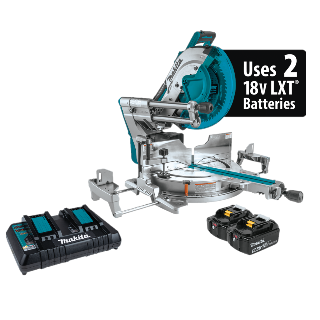 Makita 18V x 2 12" Slide Compound Miter Saw Kit