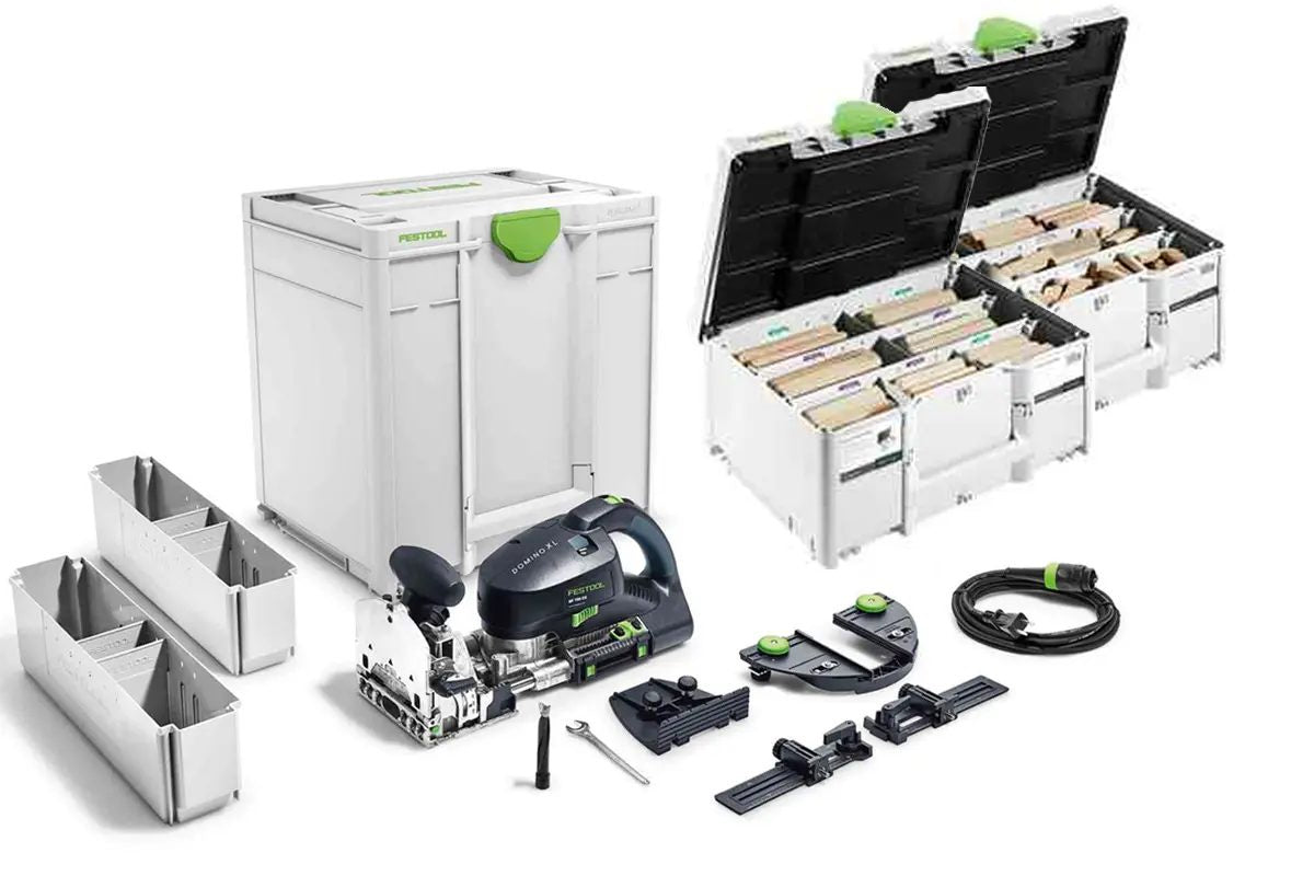 Domino Joiner DF 700 XL EQ Plus Systainer³ Set with 8/10mm and 12/14mm Assortment Systainer³ Super Combo Set