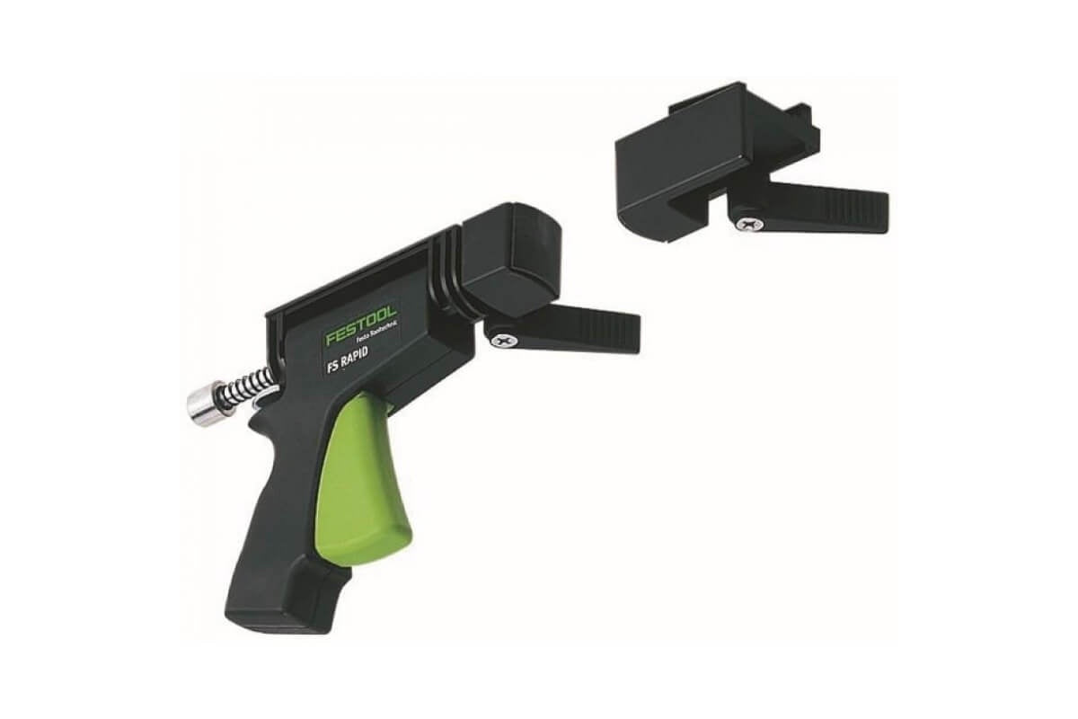 FS-Rapid Clamp and Fixed Jaws for Guide Rail System