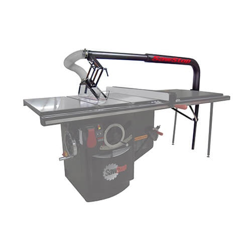 SawStop Floating Overarm Dust Collection Guard