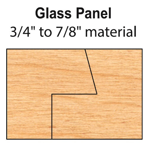 Freeborn MC-50-060 15-Degree Shaker Stile and Rail Cutter Set