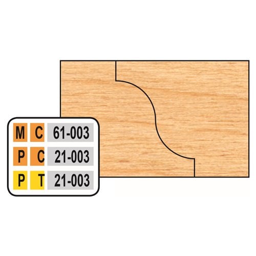 Freeborn MC-61-003 Reversible Pattern Detail