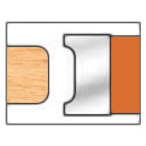 Freeborn MC-71-020 1pc Double Easing Cutters