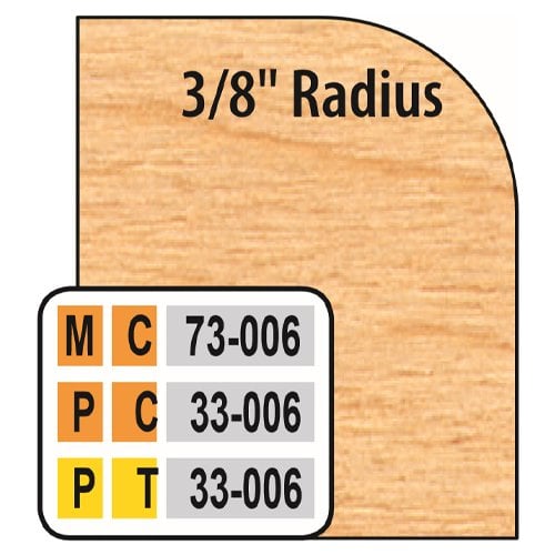 Freeborn MC-73-006 Extended Corner Rounds