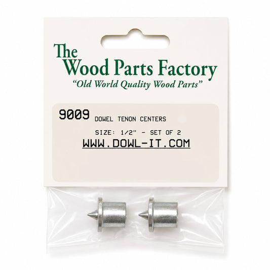 1/2" x 3/8" Dowel and Tenon Center 2 pc