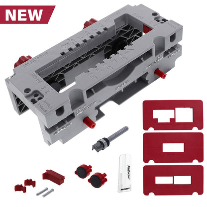Door and Frame Hinge Latch and Strike Plate Jig