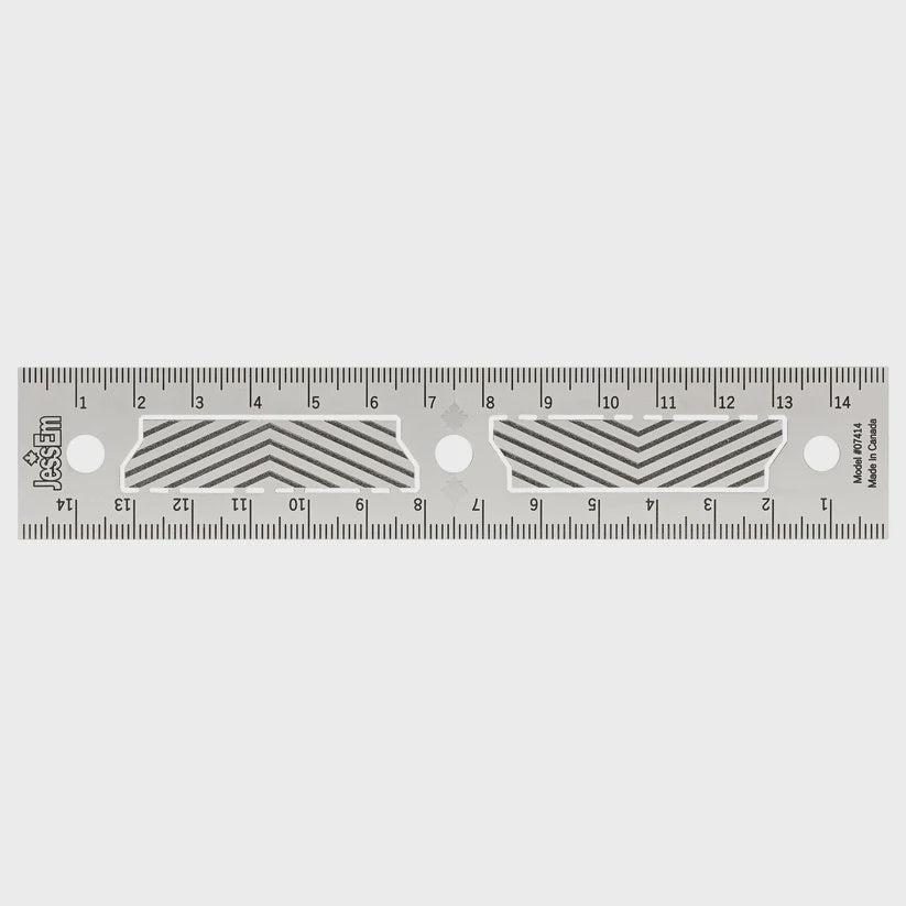 Jessem 150mm Stainless Steel Precision Rules