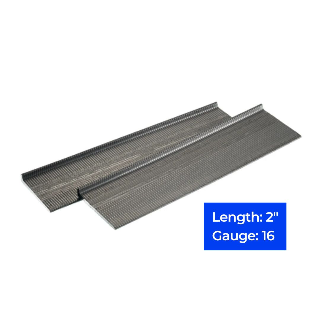 16ga 2" L Head Flooring Cleat Nails, 1,000 ct