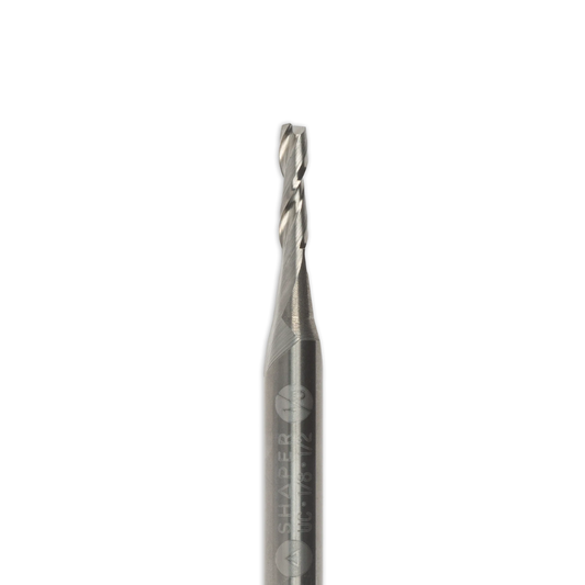 1/8” X 1/2” Up-Spiral Flat Router Bit