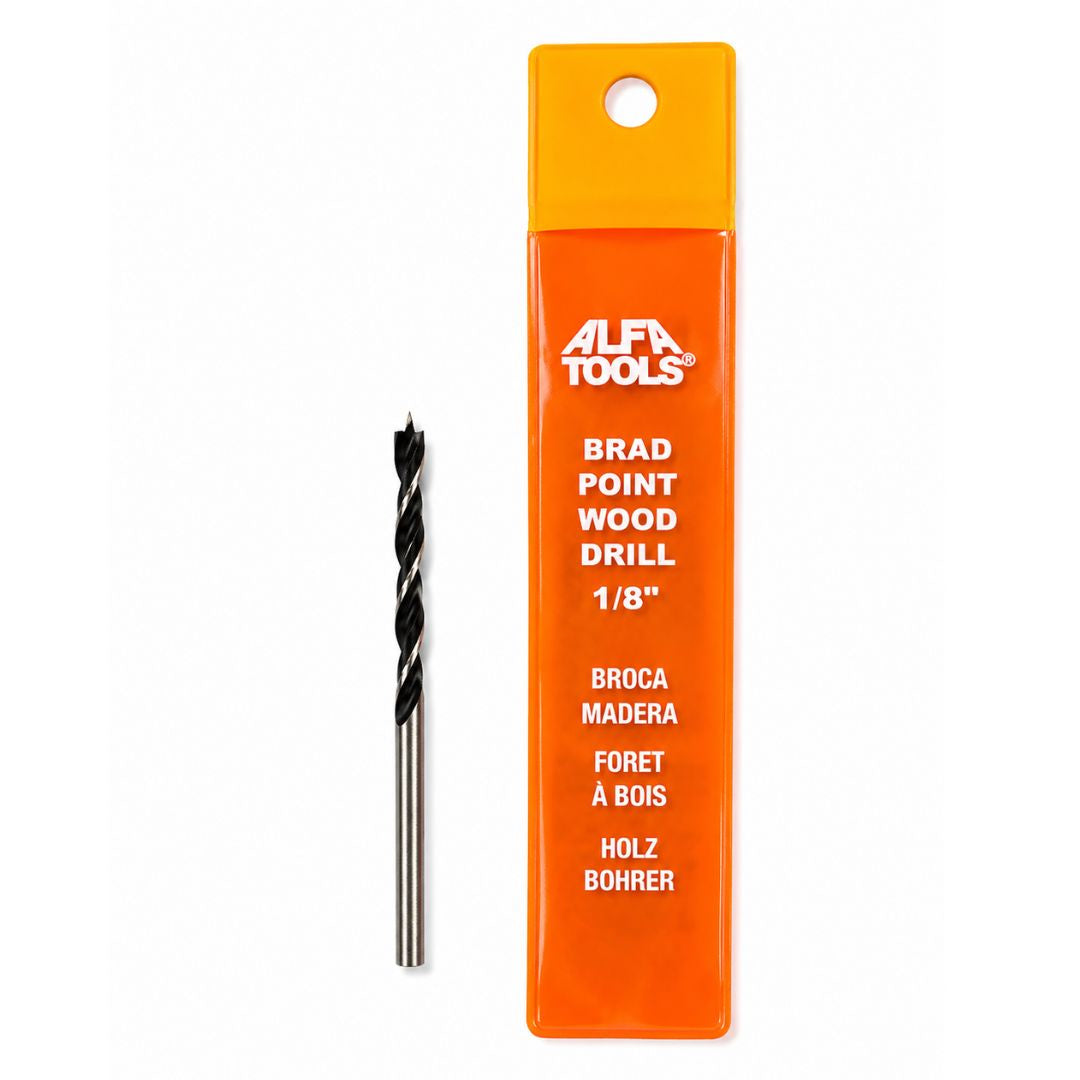 1/8" Brad Point Drill Bit