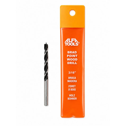 3/16" Brad Point Drill Bit