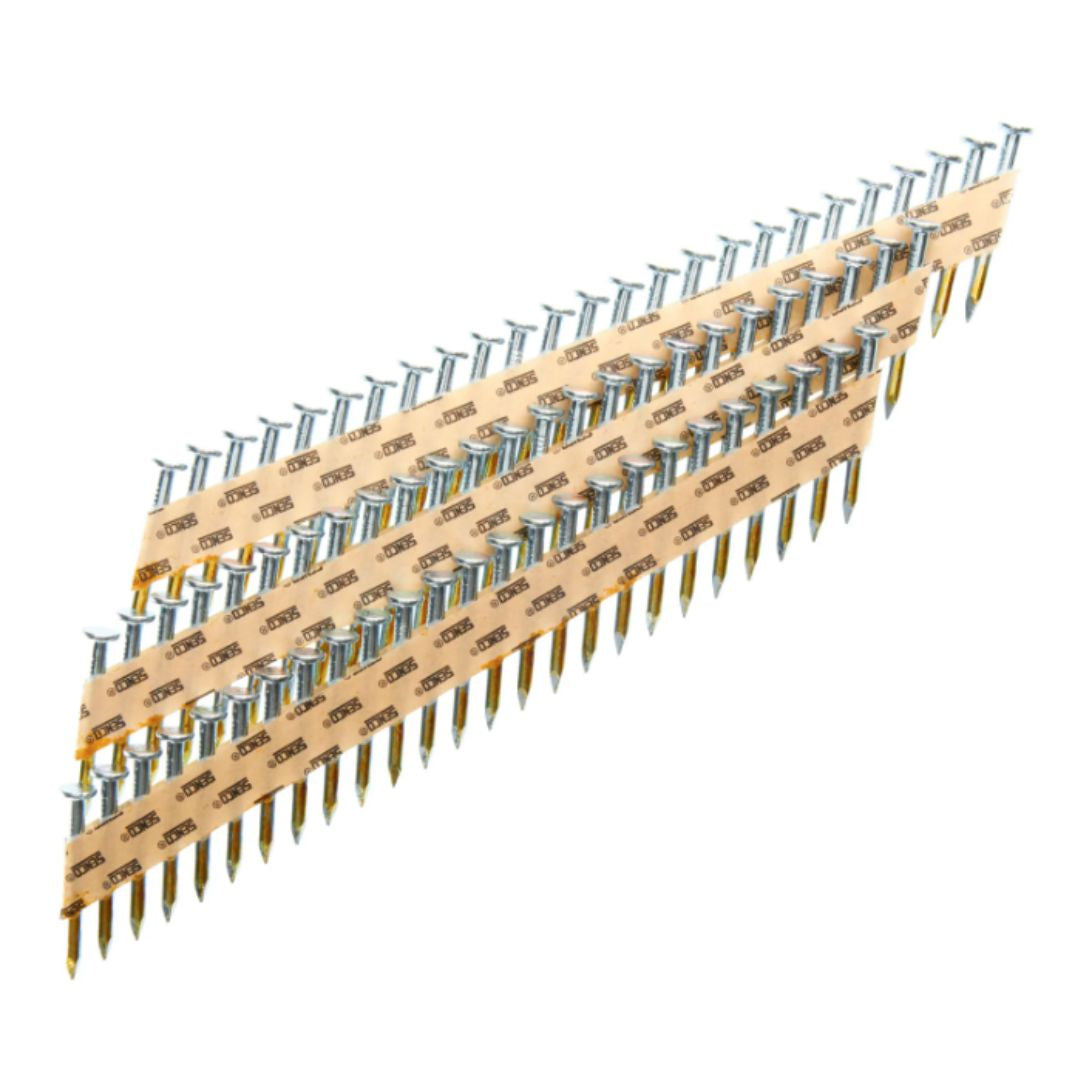 34° Metal Connector Paper Tape Non-Heat Treated Nails 2-1/2	x 0.148