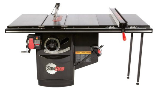 SawStop 5HP 3PH/230V Industrial Cabinet Saw with 36” Fence