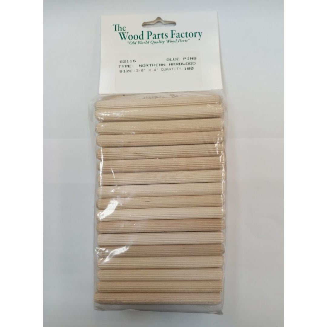 3/8" x 4" Fluted Dowel 100 pc