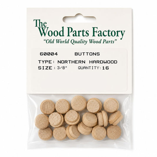 3/8" Northern Button 16pc