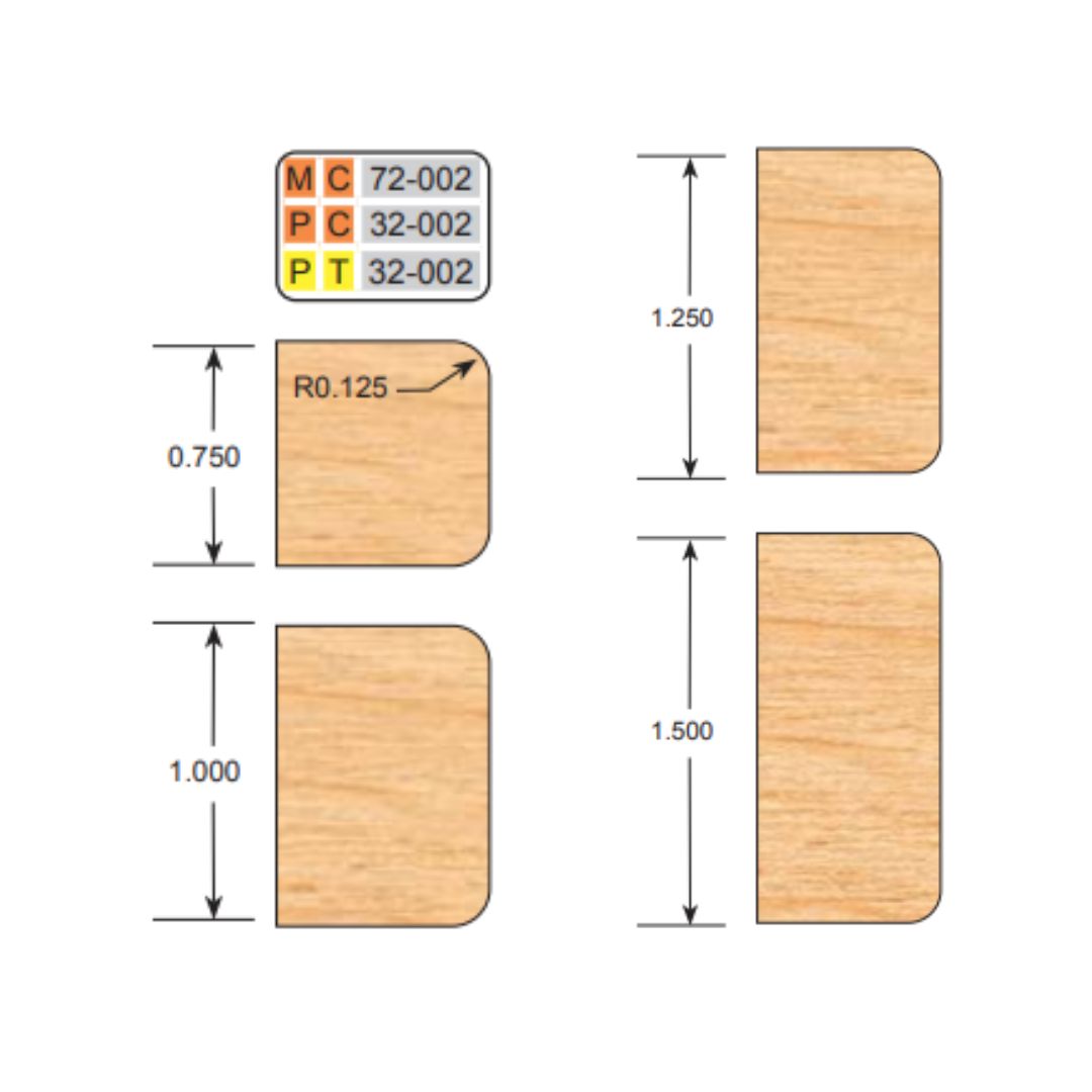 Freeborn MC-72-002 4pc Expandable Double Easing Set