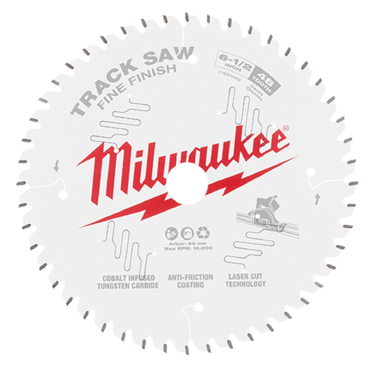 Milwaukee 6-1/2" 48T Fine Finish Track Saw Blade