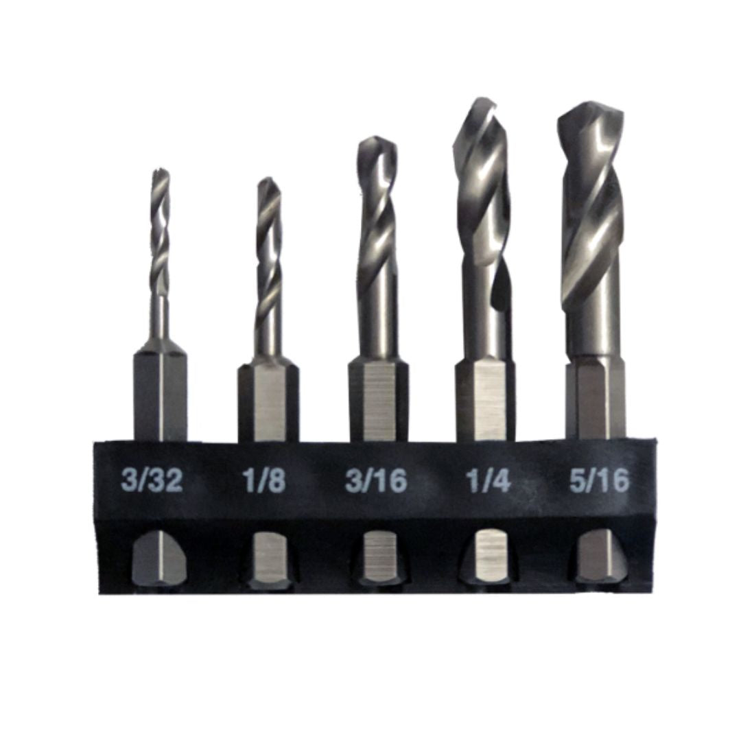 Milescraft  5Pc. Metal StubbyBit™ Set