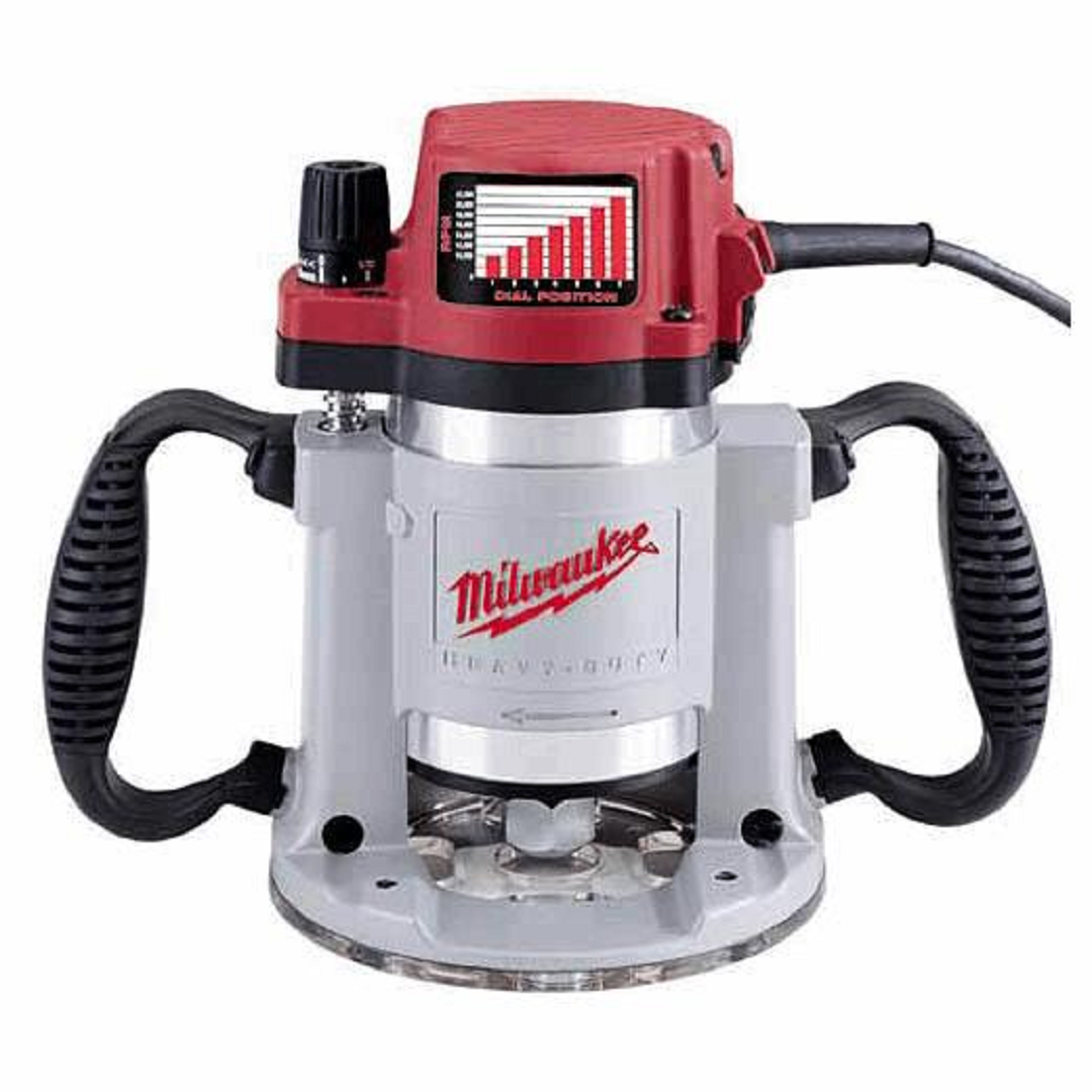 Milwaukee 3-1/2 Max HP Fixed-Base Production Router – PMC Machinery