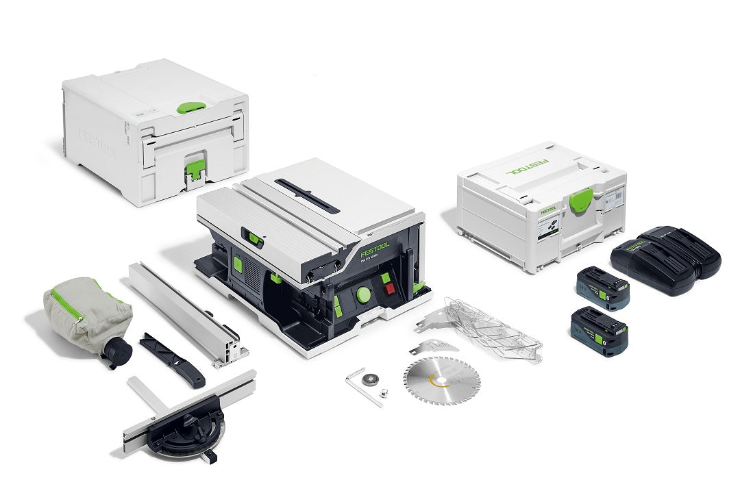 Festool 576821EG Cordless Table Saw with Battery Systainer Set – PMC ...