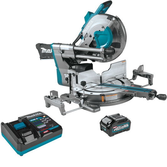 Makita 40Vmax XGT 12" Dual‑Bevel Sliding Miter Saw Kit