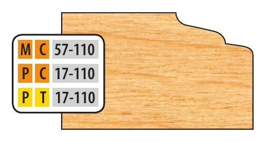 Freeborn MC-57-110 Door Edge Top Cutter