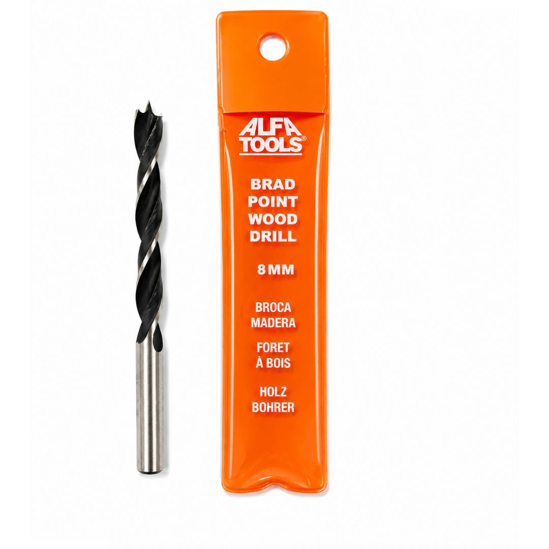 8mm Brad Point Drill Bit