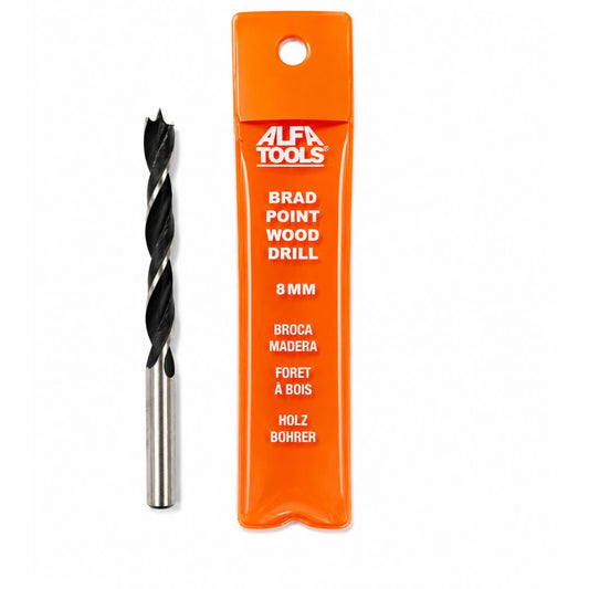 8mm Brad Point Drill Bit