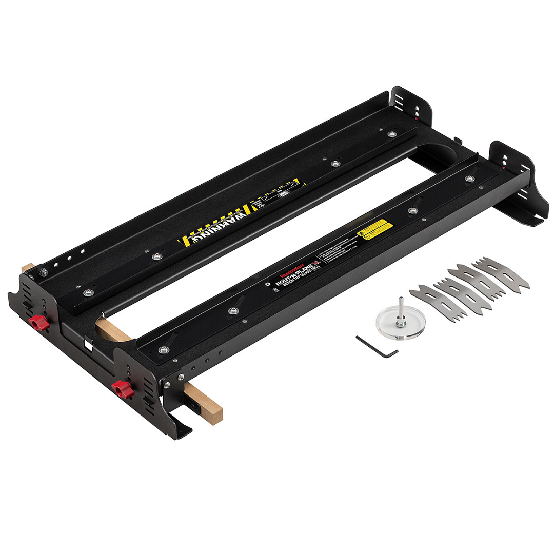 Woodpeckers Rout-N-Plane Benchtop Board Mill-XL 24" Capacity
