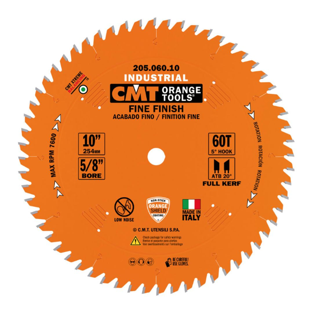 CMT - 10" Industrial Cut-Off ATB Blades 205.060.10