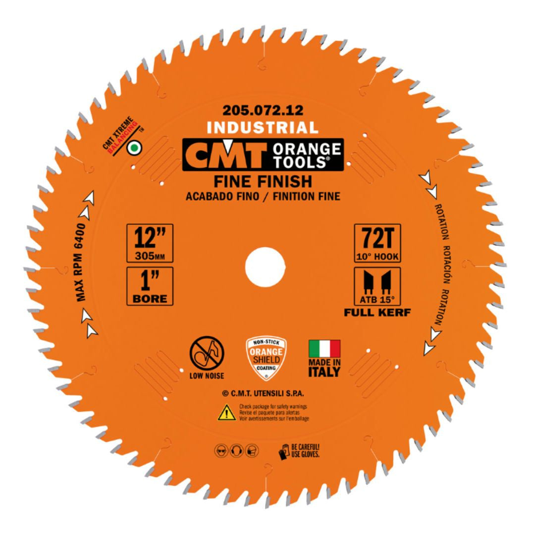 CMT - 12" Industrial Cut-Off ATB Blades 205.072.12