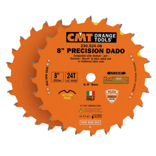 CMT - 8" Dado Grooving 230.524.08