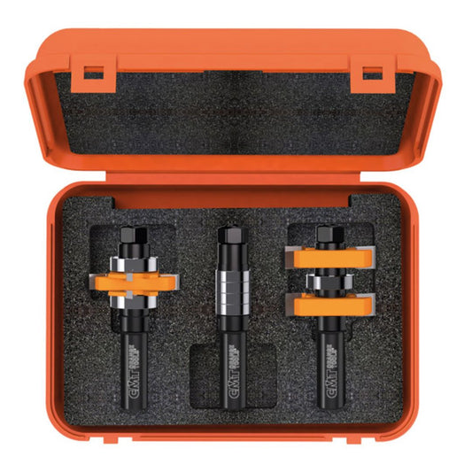 CMT - Adjustable tongue & groove bit sets for mission style cabinet doors 800.625.11